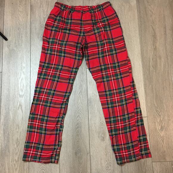 Old Navy Match the Fam red plaid pajamas size medium - Picture 2 of 9